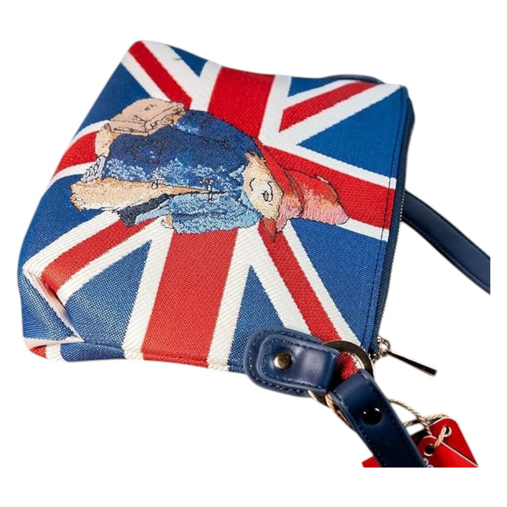 Paddington Bear Union Jack Tapestry Crossbody Bag