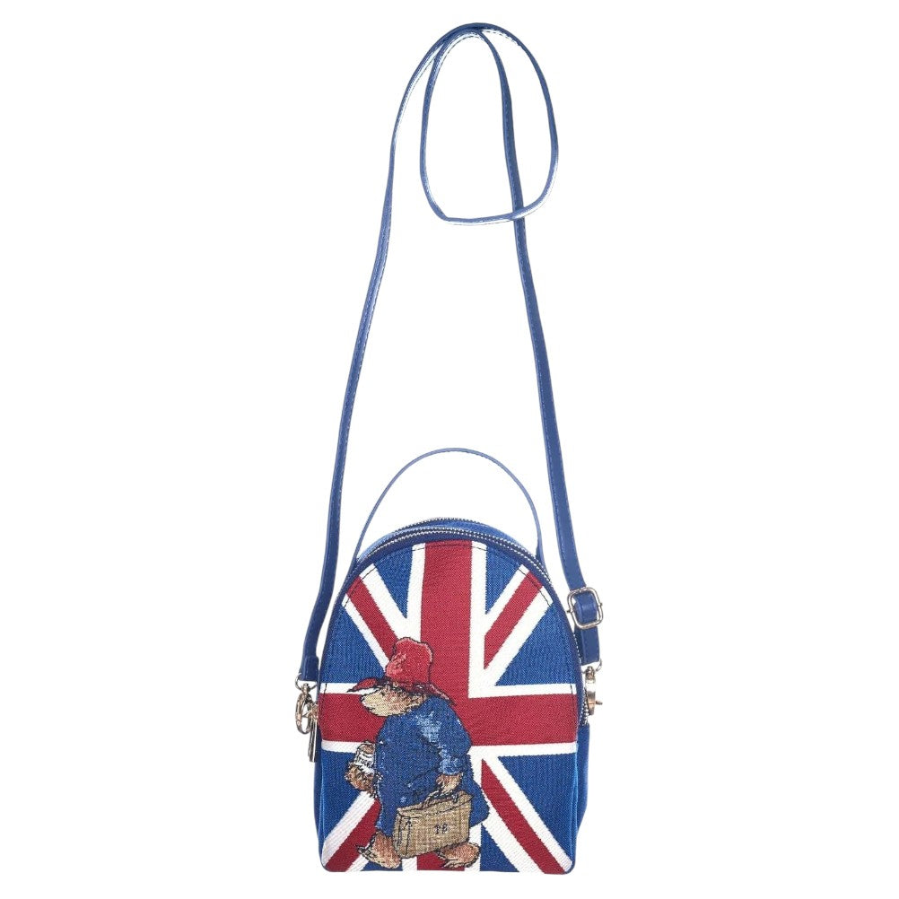 Paddington Bear Union Jack Tapestry Mini Backpack