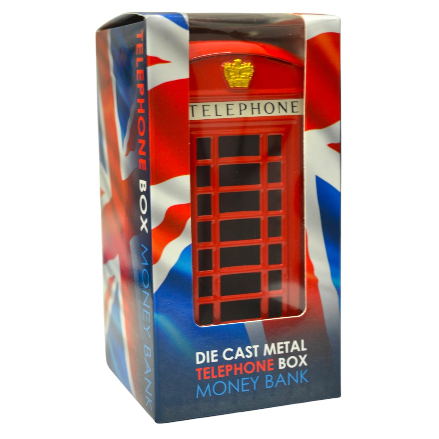 Die Cast Metal Telephone Box Money Bank