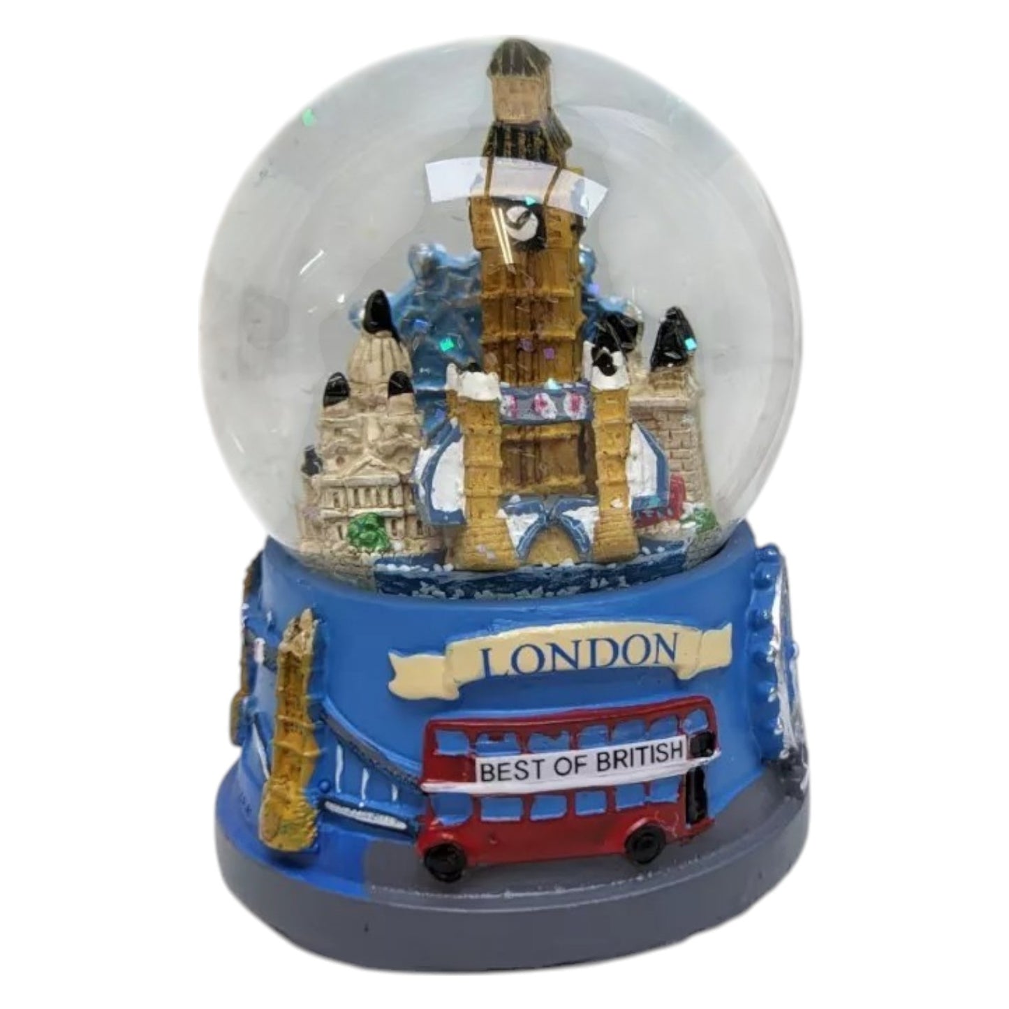 London Collage Souvenir Snow globe Snowstorm