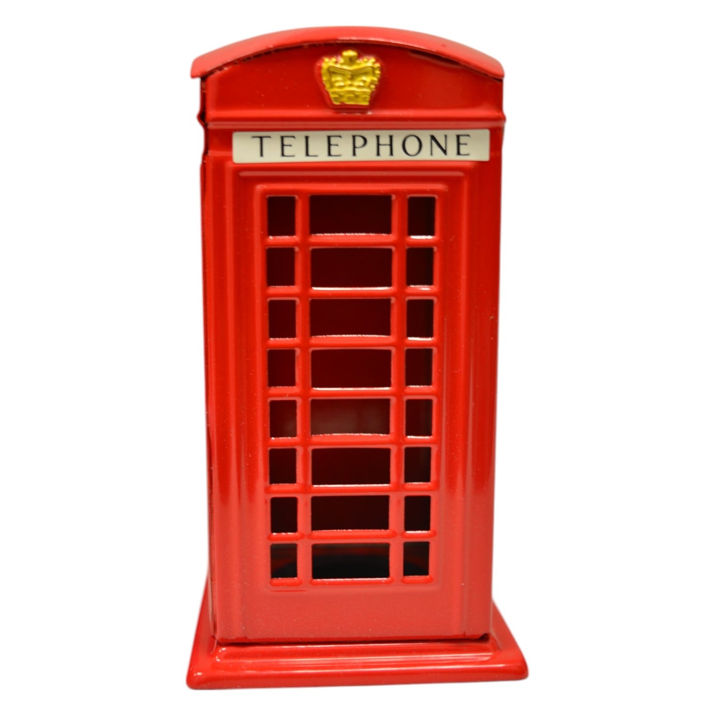 Die Cast Metal Telephone Box Money Bank
