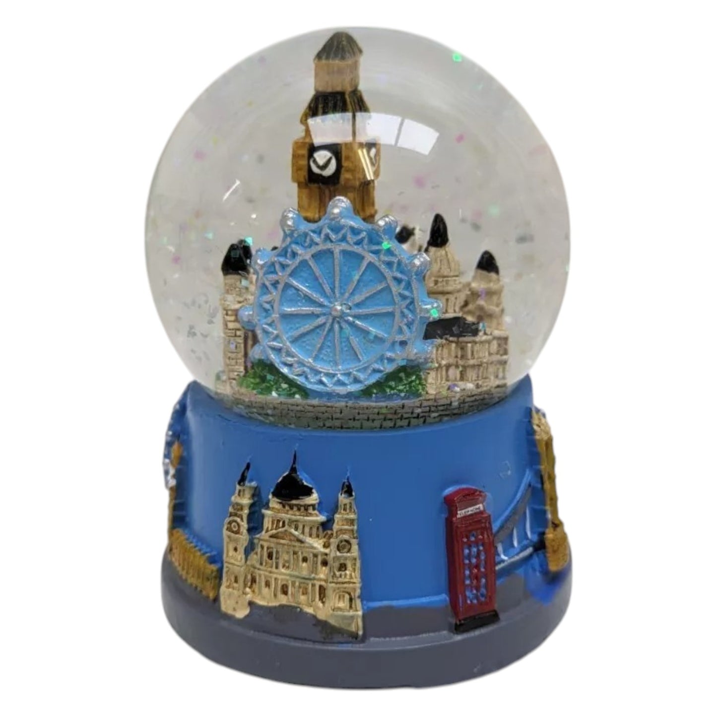 London Collage Souvenir Snow globe Snowstorm