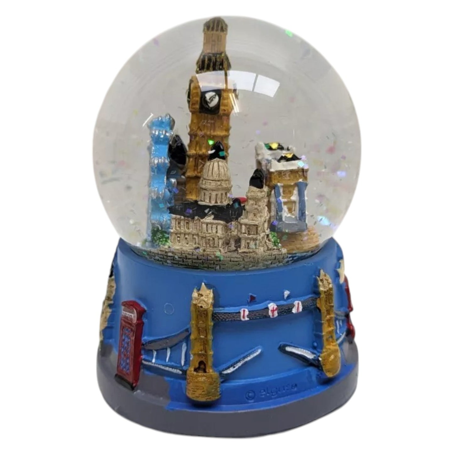 London Collage Souvenir Snow globe Snowstorm