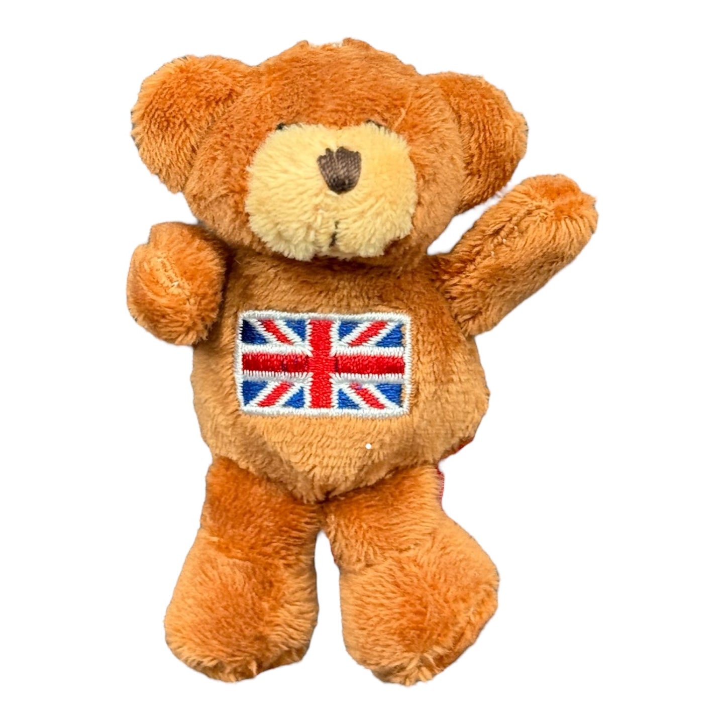 Union Jack Teddy Keyring