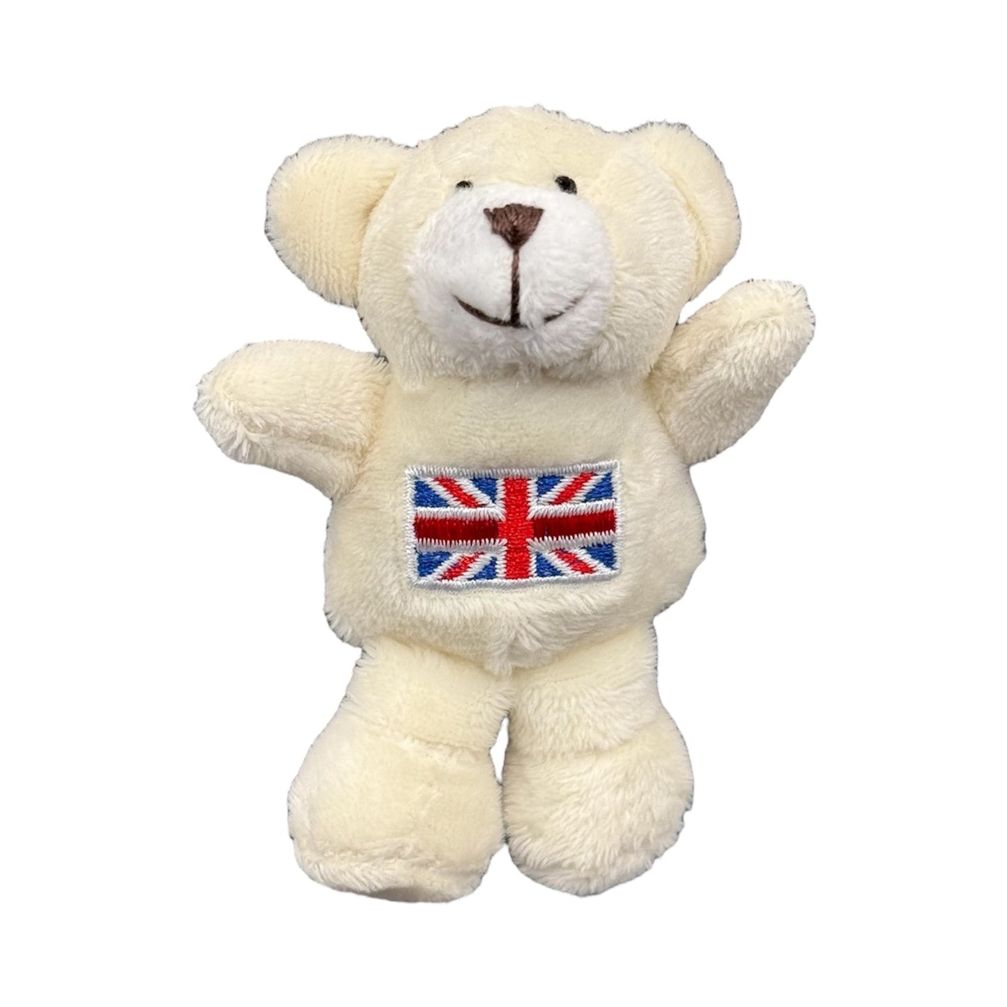 Union Jack Teddy Keyring