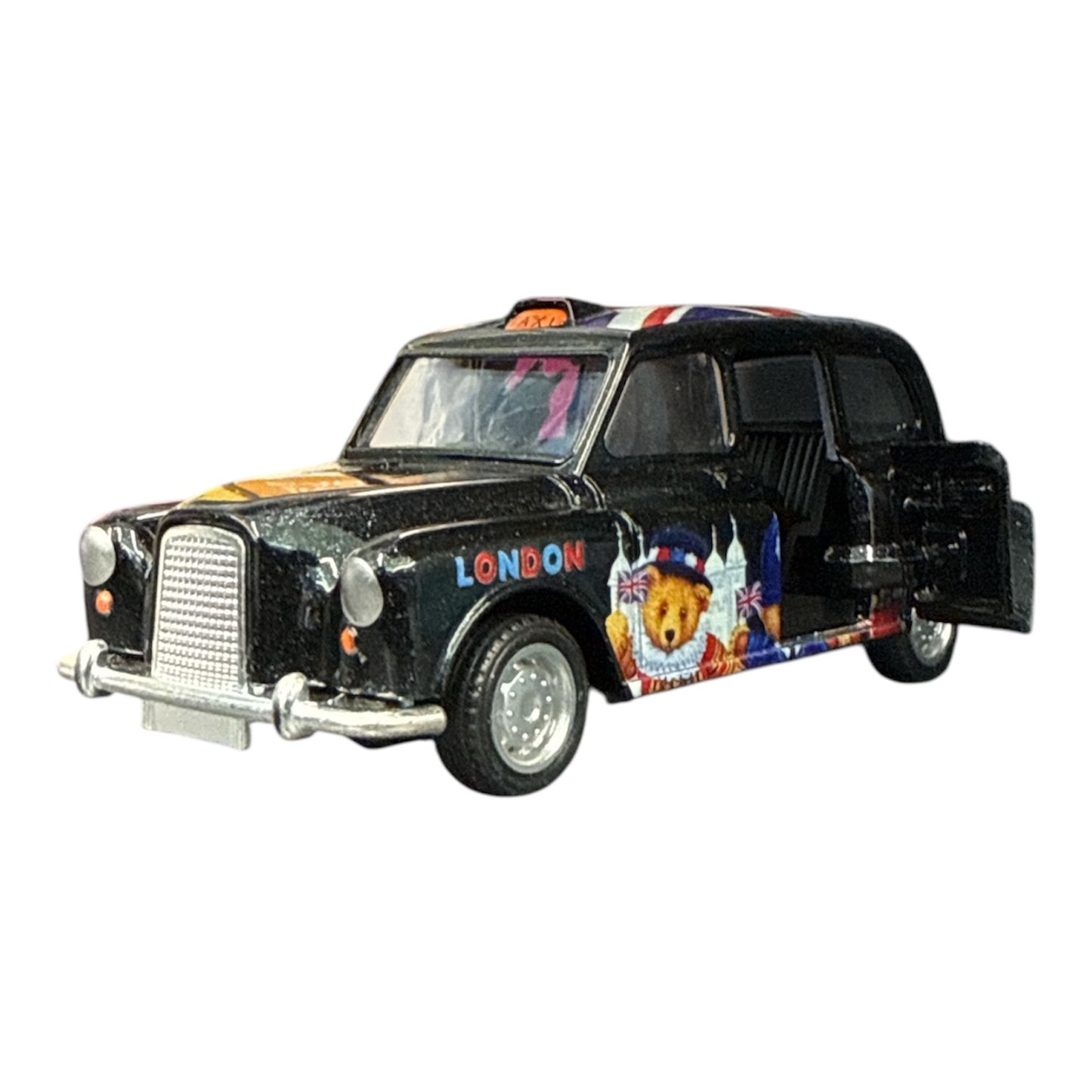 Deluxe Die-Cast Metal Taxi – Classic London Cab