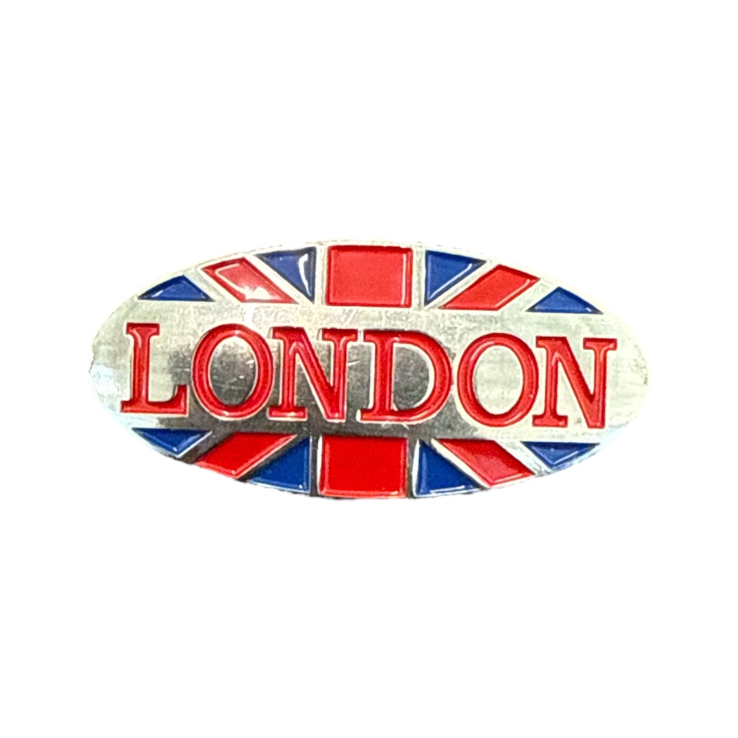 Union Jack London Metal Keyring