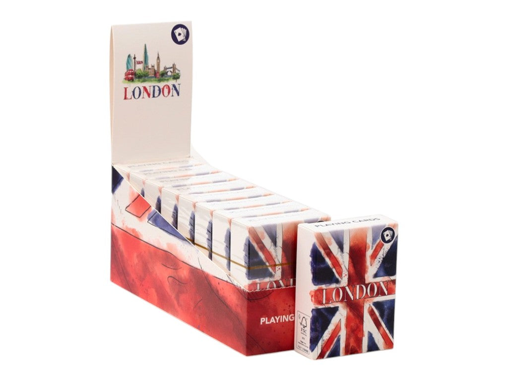 London Playing Cards – Souvenir Deck Featuring Iconic British Landmarks