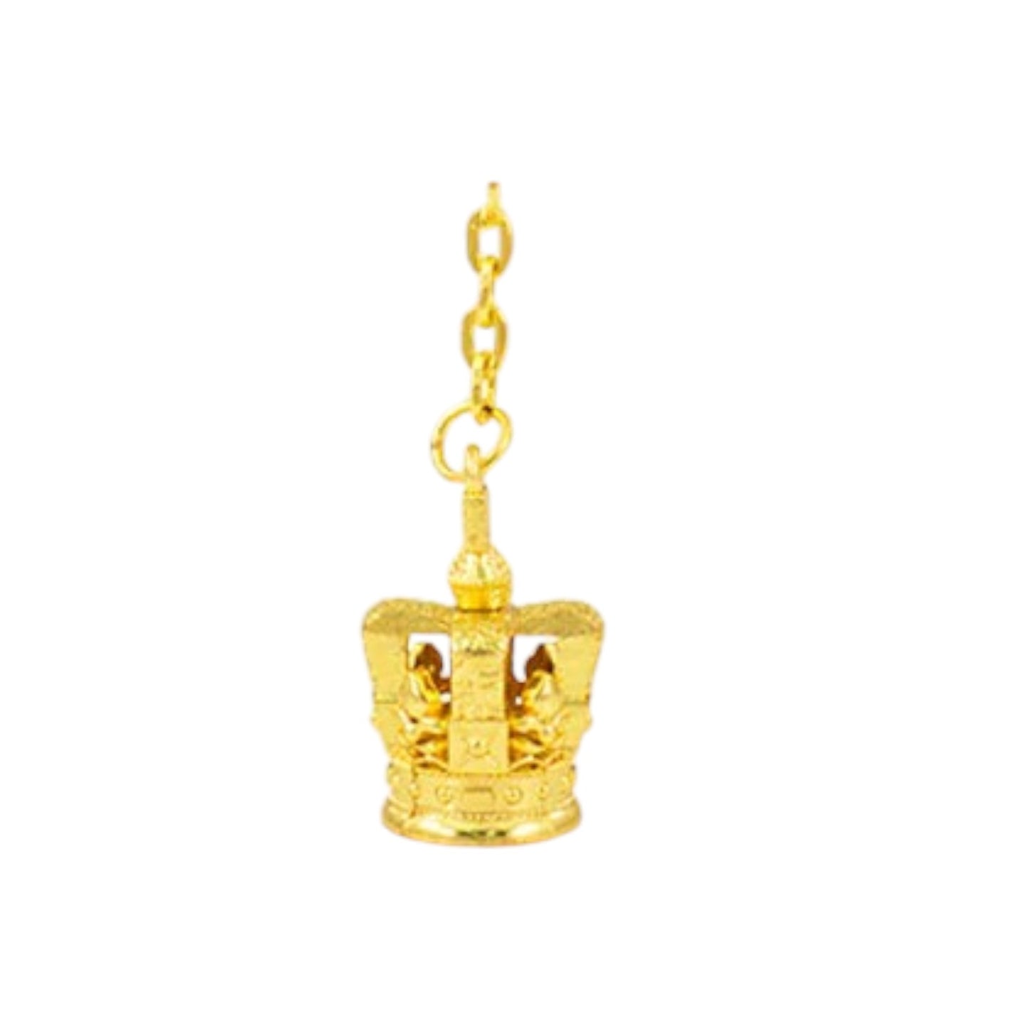 King Charles III Coronation Crown Keyring – Royal Souvenir Gift