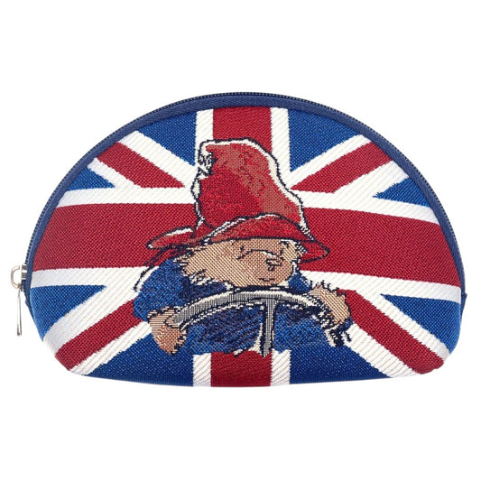 Paddington Bear Union Jack Ladies Small Cosmetic Make-Up Bag