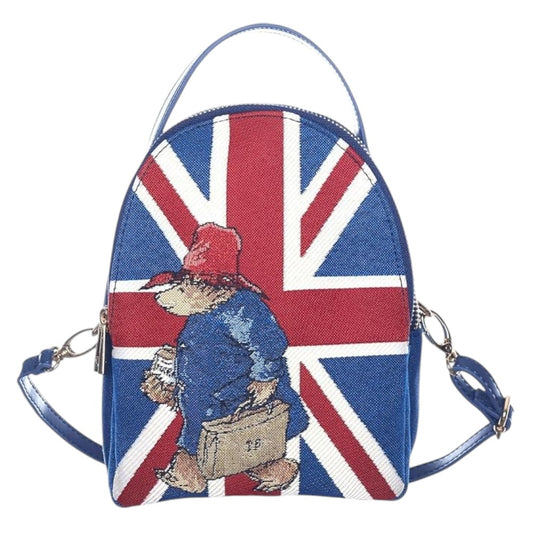 Paddington Bear Union Jack Tapestry Mini Backpack