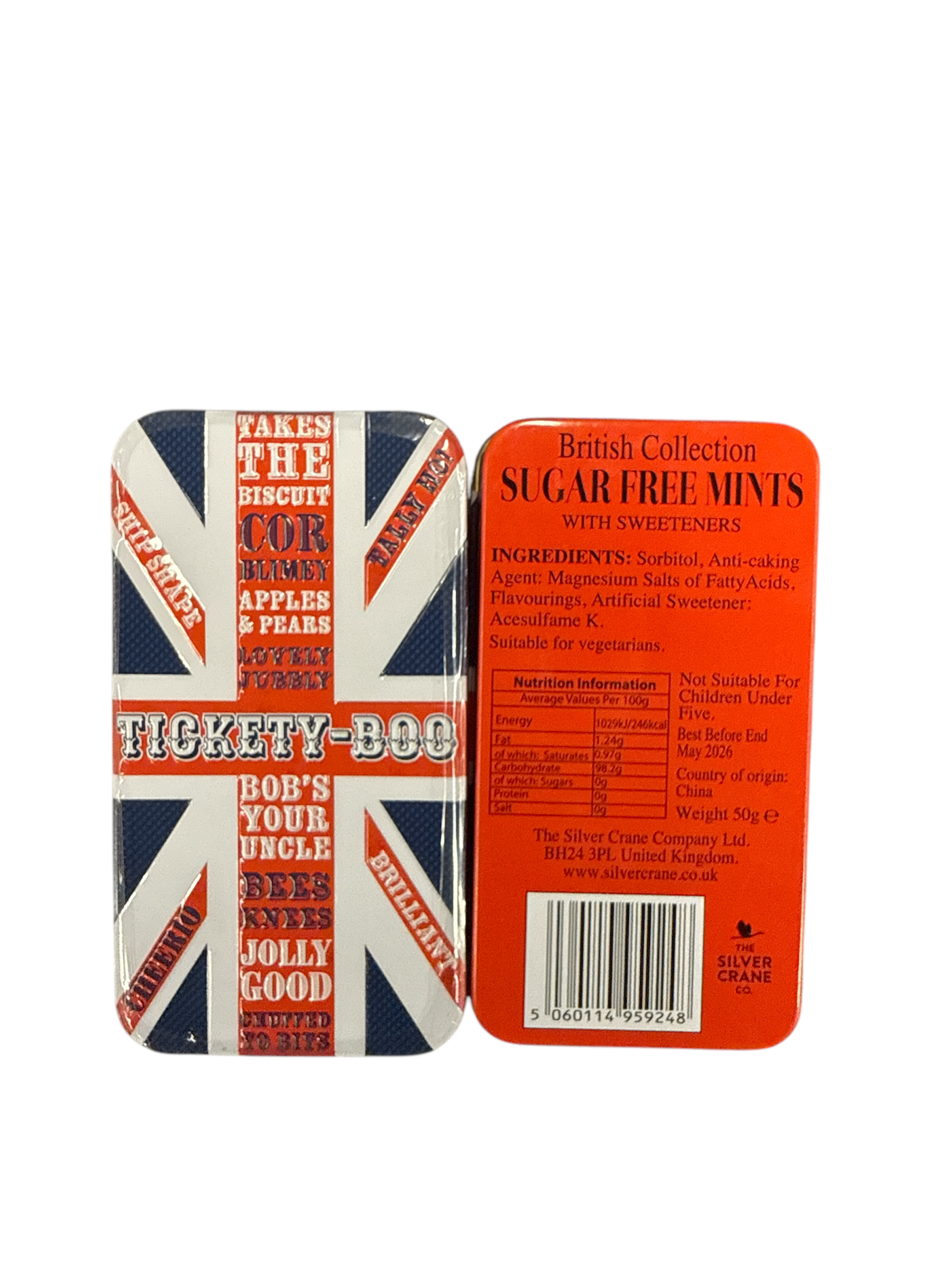 Silver Crane Co. Sugar Free Travel Mints - pack of 2 - The Funky Finds