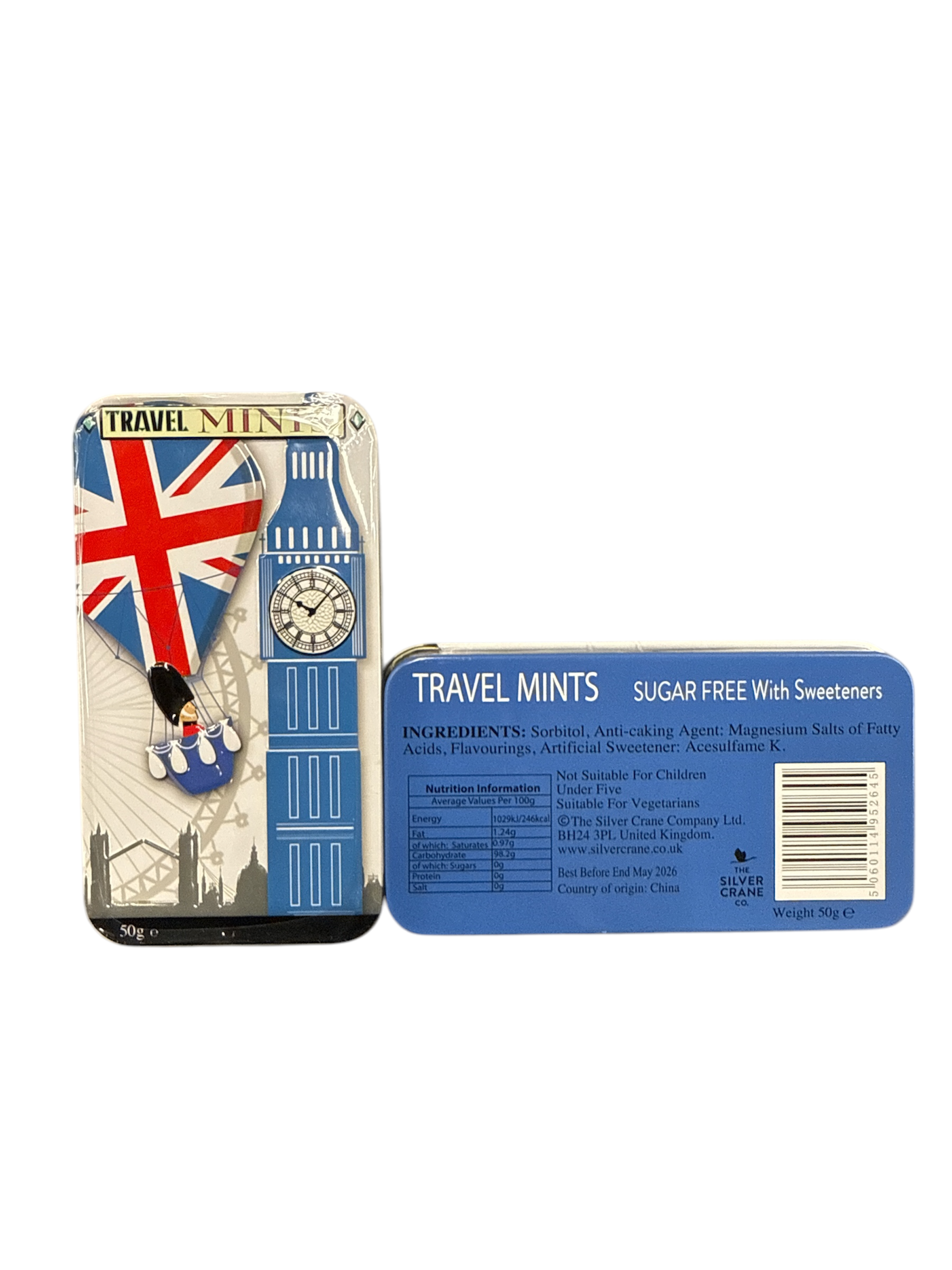 Silver Crane Co. Sugar Free Travel Mints - pack of 2 - The Funky Finds