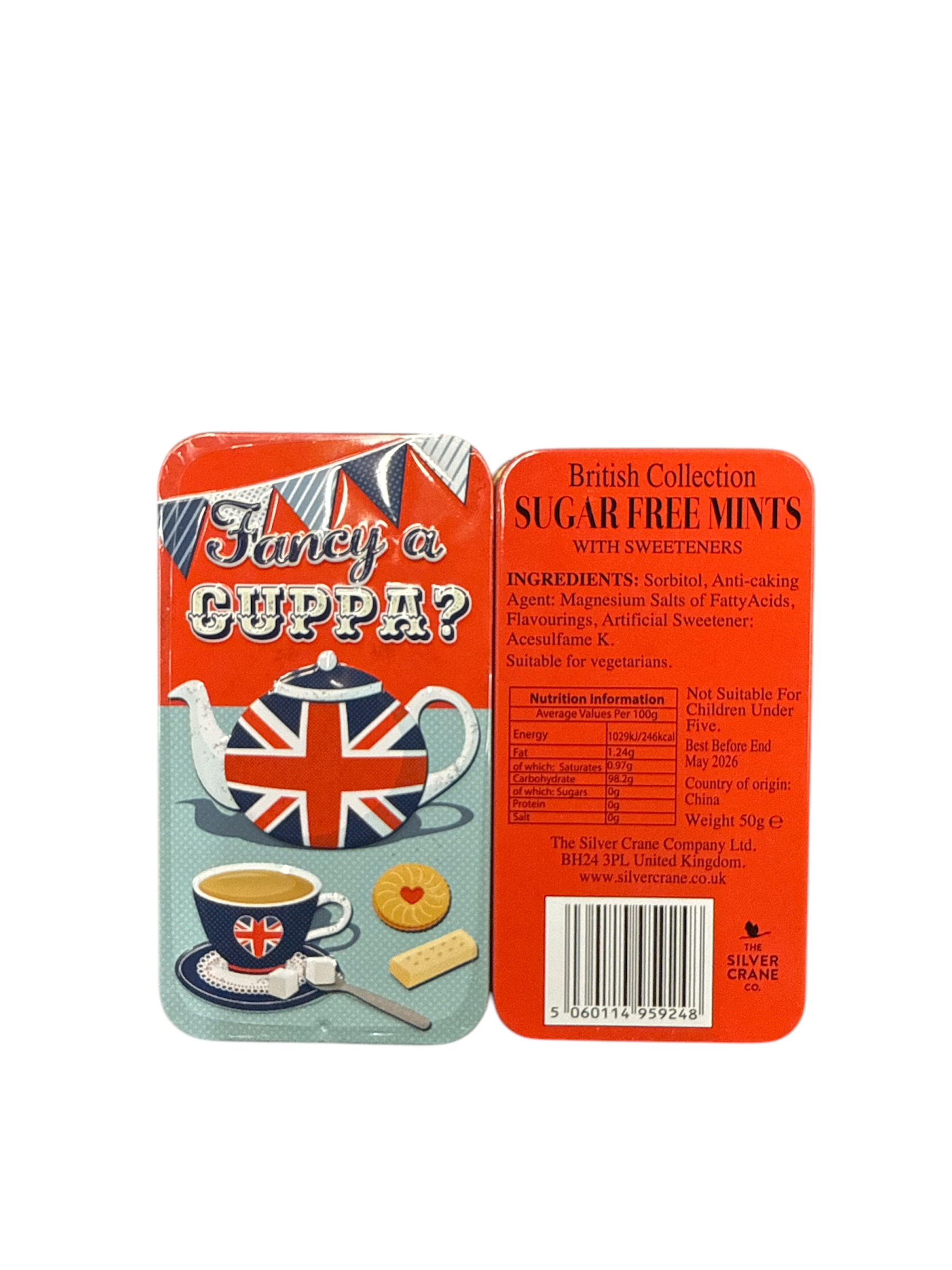 Silver Crane Co. Sugar Free Travel Mints - pack of 2 - The Funky Finds