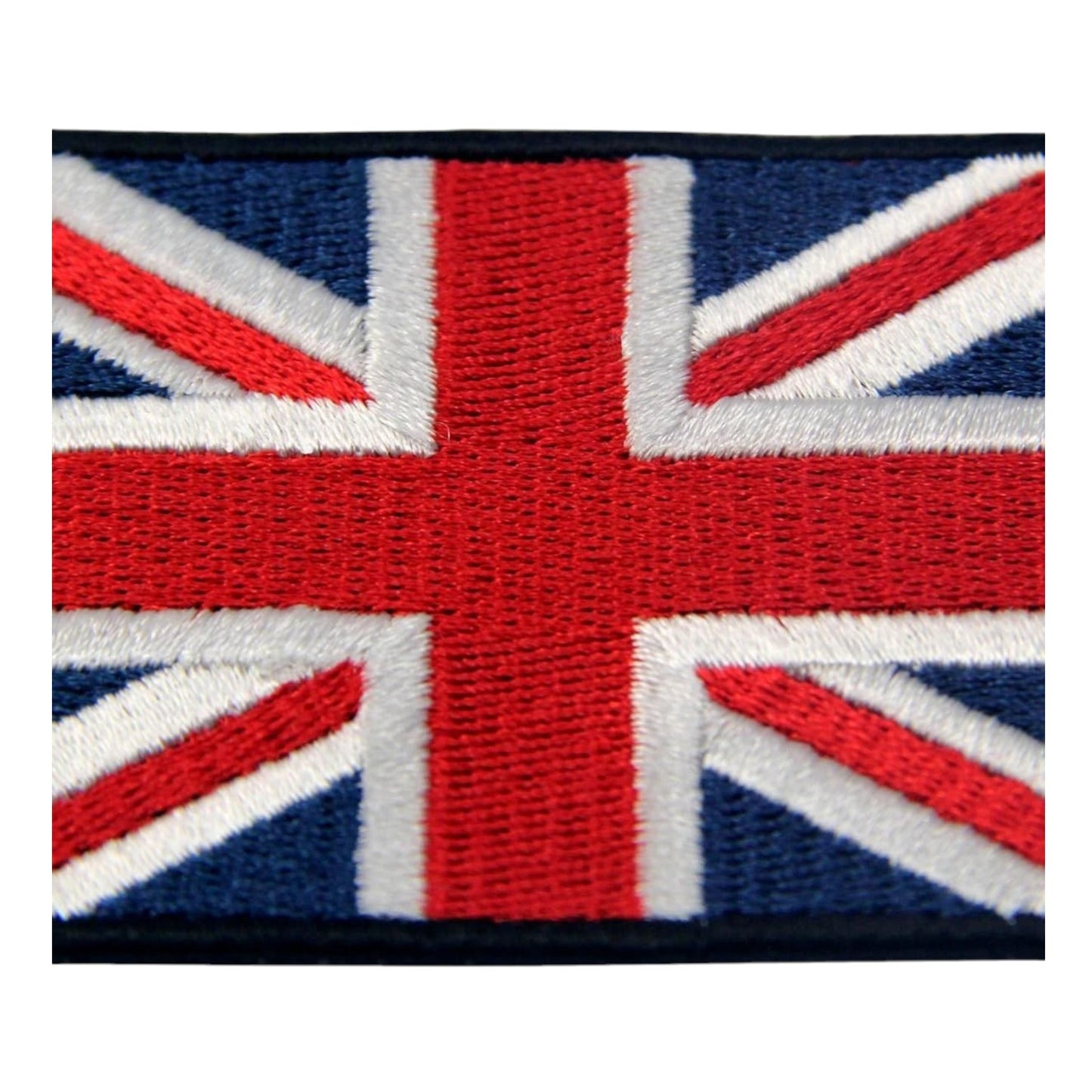 United Kingdom Flag Patch – Iron-On Union Jack Embroidery