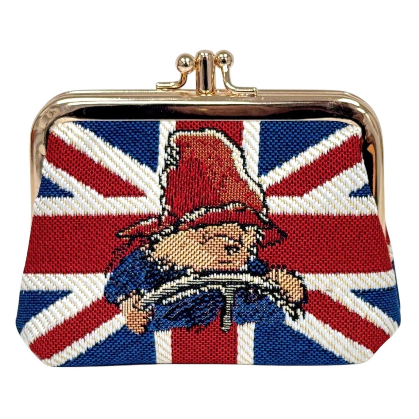 Paddington Bear Union Jack Kiss Lock Coin Purse