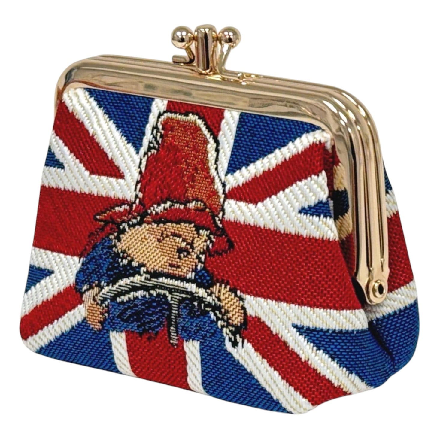 Paddington Bear Union Jack Kiss Lock Coin Purse