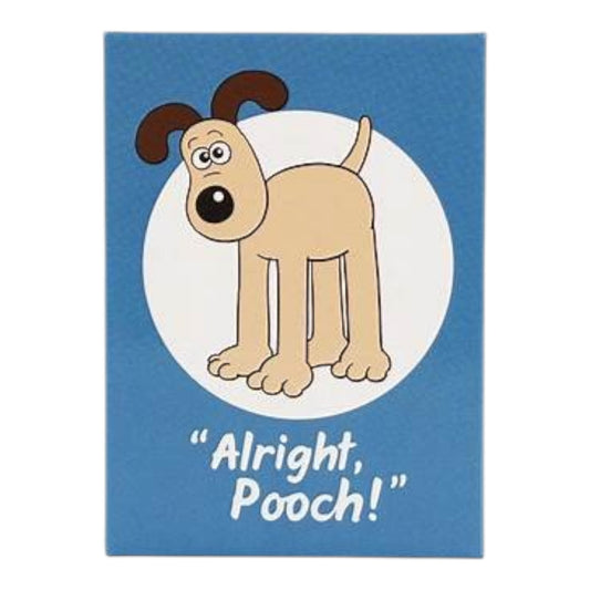 Gromit Metal Fridge Magnet – Official Wallace and Gromit Cartoon Collectible Gift - The Funky Finds