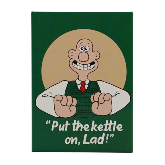 Wallace & Gromit Wallace Metal Fridge Magnet – Official Cartoon Character Collectible Gift - The Funky Finds