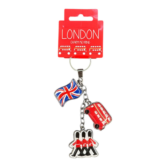 London Charm Keyring