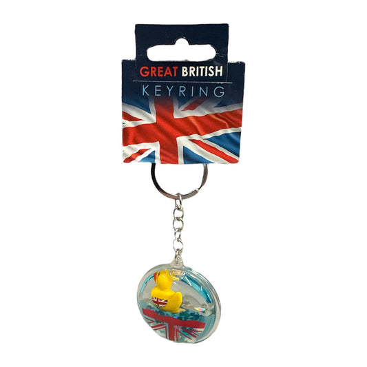 Floating Duck Keyring