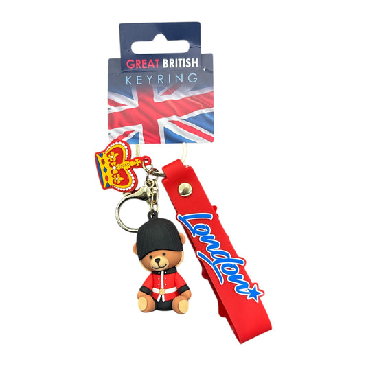 London Charm Keyring