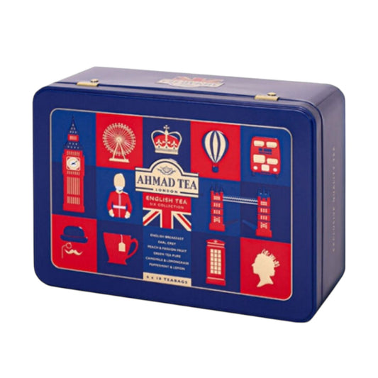 "Ahmad Tea London Six Tea Collection gift box with six assorted tea varieties"- The Funky Finds