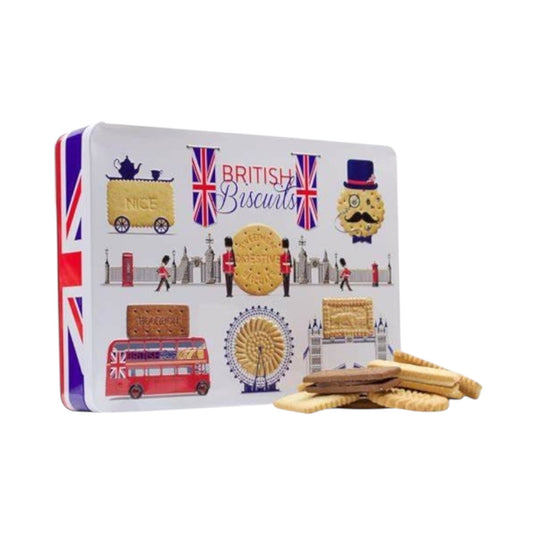 British Biscuits Tin – Classic UK Biscuit Selection - The Funky Finds