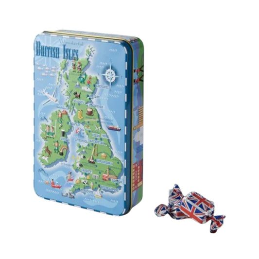 British Isles Fudge in Decorative Tin – 200g - The Funky Finds