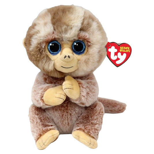 TY Stubby Monkey Beanie Boo – Small Plush Toy