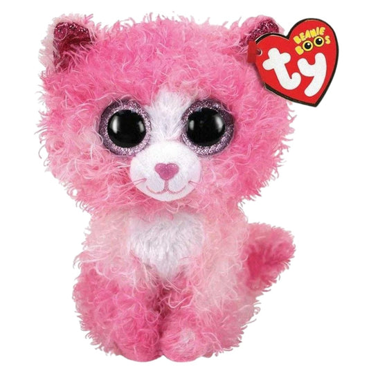 TY Reagan Beanie Boo – Medium Plush Cat