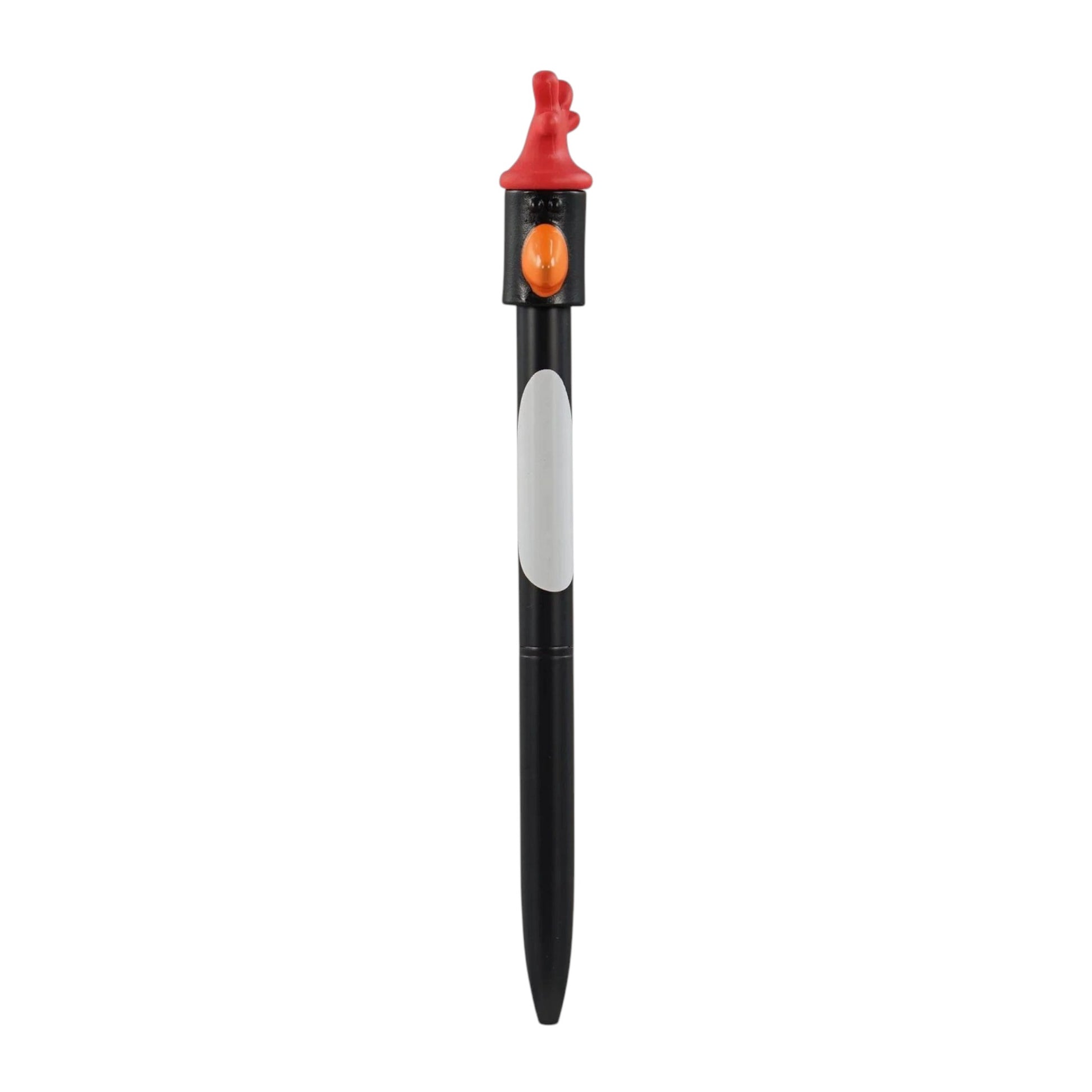 Wallace and Gromit (Feathers McGraw) Pen – Metal 3D Shaped Topper - The Funky Finds